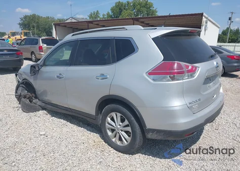 2014 Nissan Rogue S/Sl/Sv из США, поврежденный, VIN 5N1AT2MV9EC837392